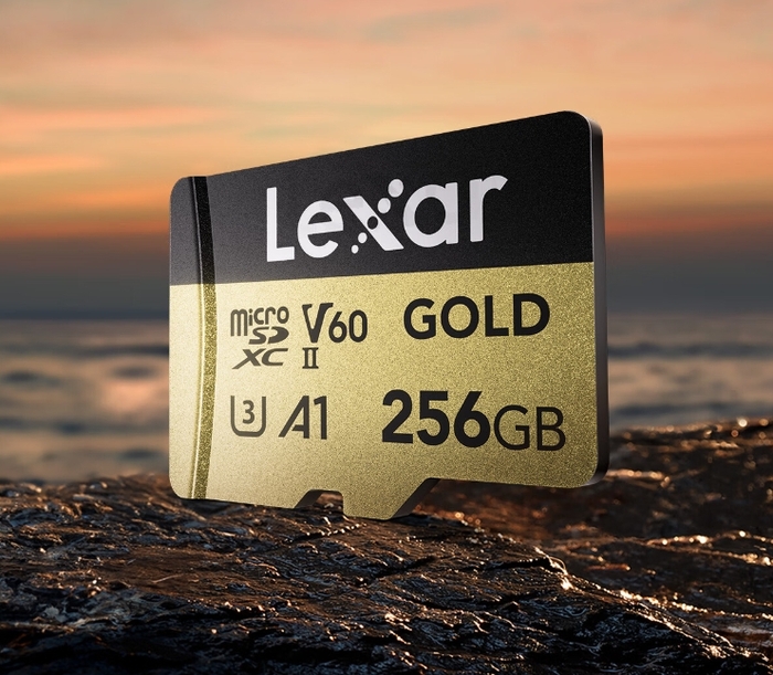 专业影像级高速存储 Lexar雷克沙GOLD系列microSD存储卡开售