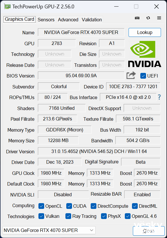 光追拉满 2K分辨率畅玩大作 七彩虹 iGame GeForce RTX 4070 SUPER评测